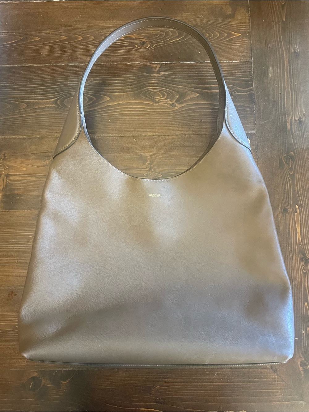 Coach Brown Leather Shoulder Bag